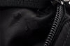 Authentic PRADA Vintage Nylon Tessuto Waist Body Bag Purse Black 9198I