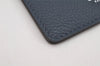 Authentic CELINE iPhone Smart Phone Soft Case Purse Leather Navy Blue 9199J