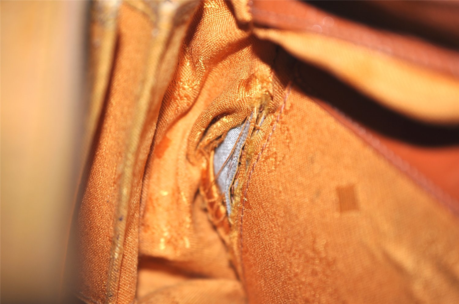 Authentic MCM Visetos Leather Vintage 2Way Shoulder Hand Bag Purse Brown 9200I