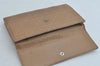 Authentic Christian Dior Cannage Leather Bifold Long Wallet Purse Beige CD 9200J