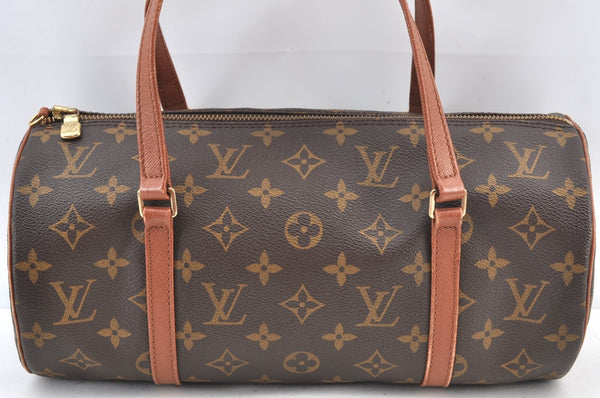 Authentic Louis Vuitton Monogram Papillon 30 Hand Bag Old Model LV 9201G