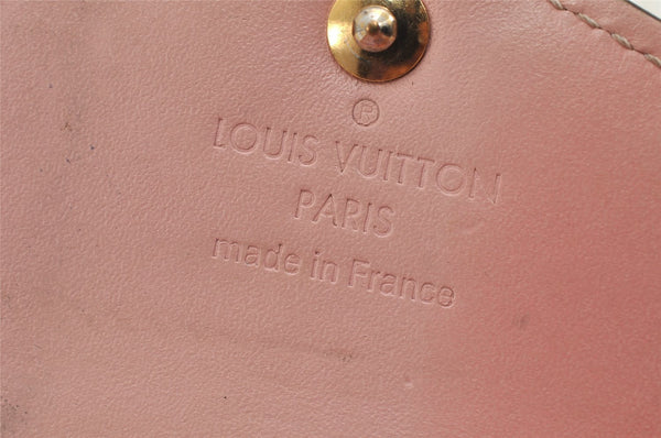 Authentic Louis Vuitton Vernis Multicles 6 Hooks Key Case M61233 Beige 9203J