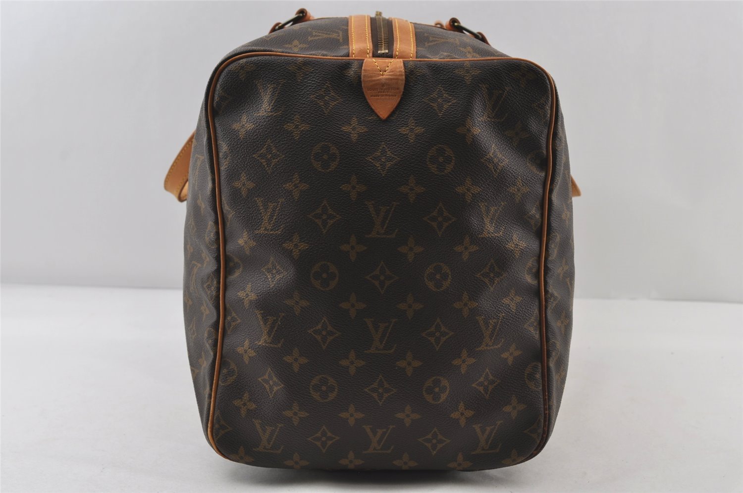 Authentic Louis Vuitton Monogram Sac Souple55 Hand Boston Bag M41622 LV 9204I