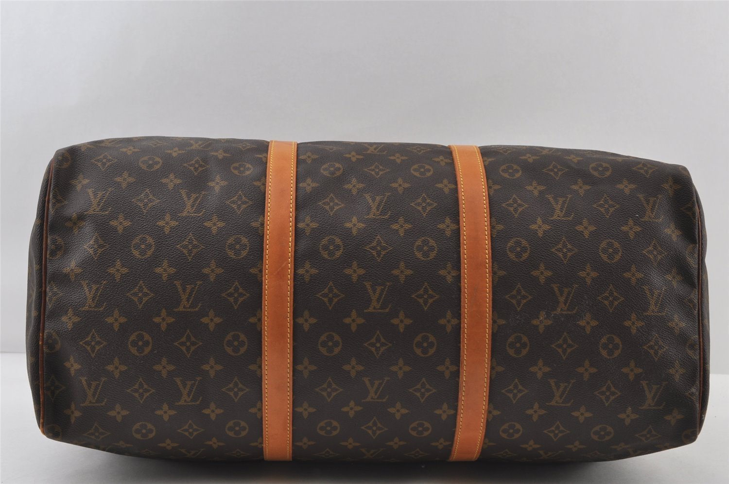 Authentic Louis Vuitton Monogram Sac Souple55 Hand Boston Bag M41622 LV 9204I