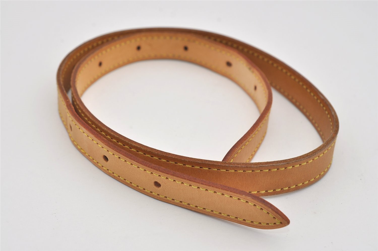 Authentic Louis Vuitton Leather Shoulder Strap For Bucket GM 31.9