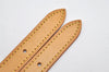 Authentic Louis Vuitton Leather Shoulder Strap For Bucket GM 31.9" Beige 9205I