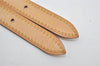 Authentic Louis Vuitton Leather Shoulder Strap For Bucket GM 31.9" Beige 9205I