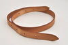 Authentic Louis Vuitton Leather Shoulder Strap For Bucket GM 31.9" Beige 9205I