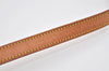 Authentic Louis Vuitton Leather Shoulder Strap For Bucket GM 31.9" Beige 9205I