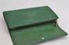 Auth Louis Vuitton Epi Pochette Porte Monnaie Credit Wallet M63574 Green 9205J