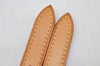 Authentic Louis Vuitton Leather Shoulder Strap For Bucket GM 31.9" Beige 9206I