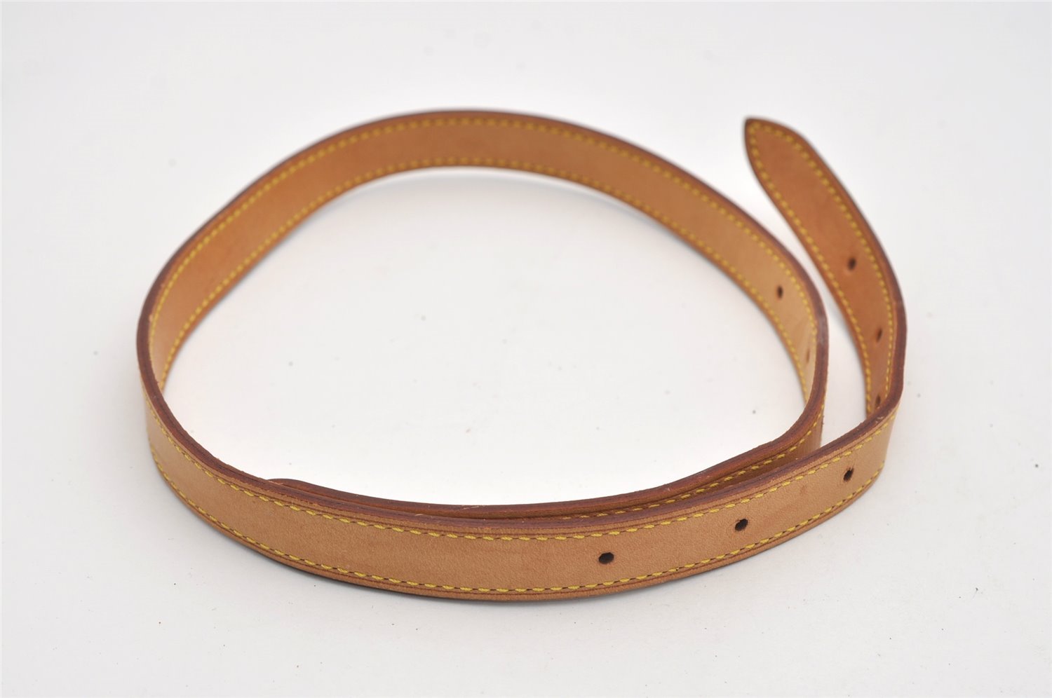 Authentic Louis Vuitton Leather Shoulder Strap For Bucket GM 31.9