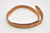 Authentic Louis Vuitton Leather Shoulder Strap For Bucket GM 31.9" Beige 9207I