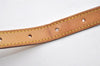 Authentic Louis Vuitton Leather Shoulder Strap For Bucket GM 31.9" Beige 9207I