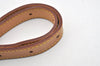 Authentic Louis Vuitton Leather Shoulder Strap For Bucket GM 31.9" Beige 9207I