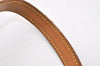 Authentic Louis Vuitton Leather Shoulder Strap For Bucket GM 31.9" Beige 9207I