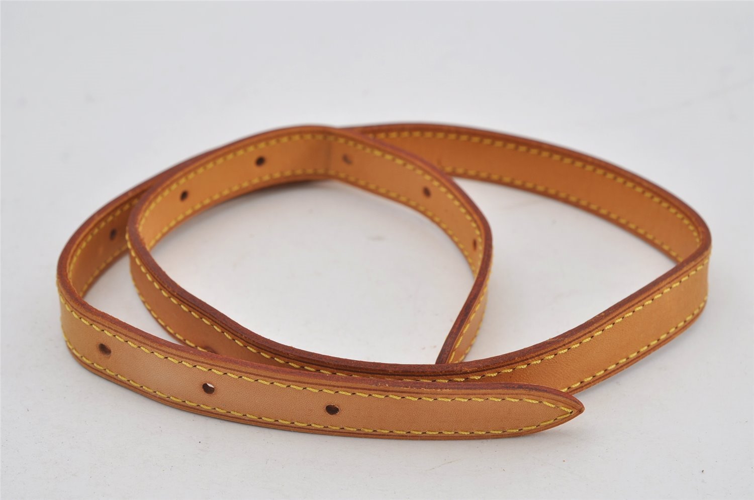 Authentic Louis Vuitton Leather Shoulder Strap For Bucket GM 31.9