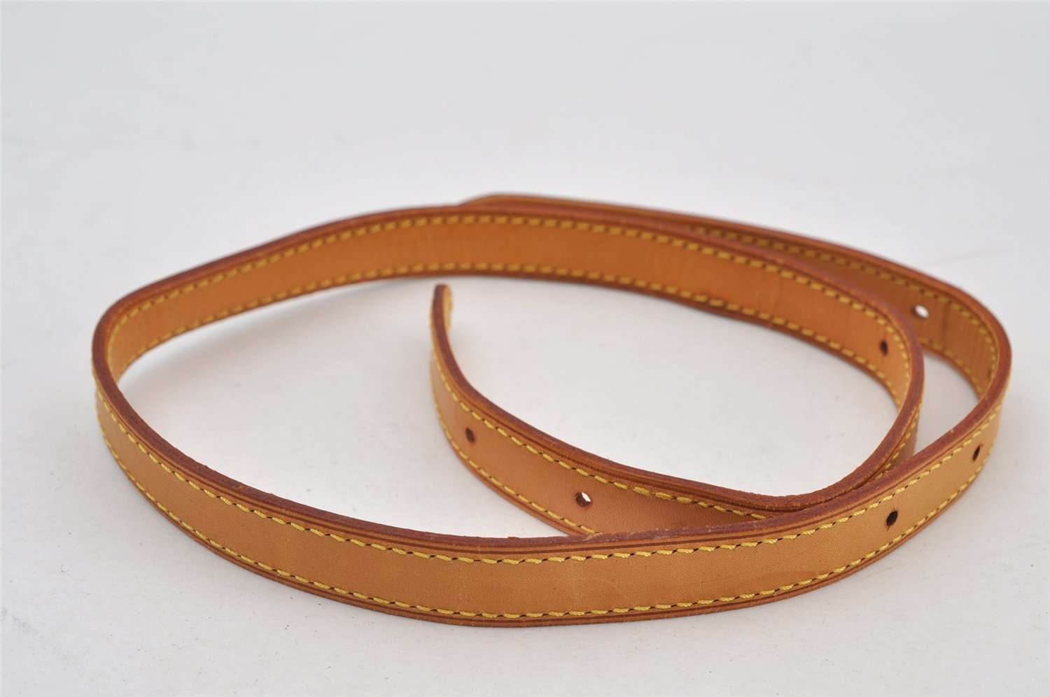 Authentic Louis Vuitton Leather Shoulder Strap For Bucket GM 31.9
