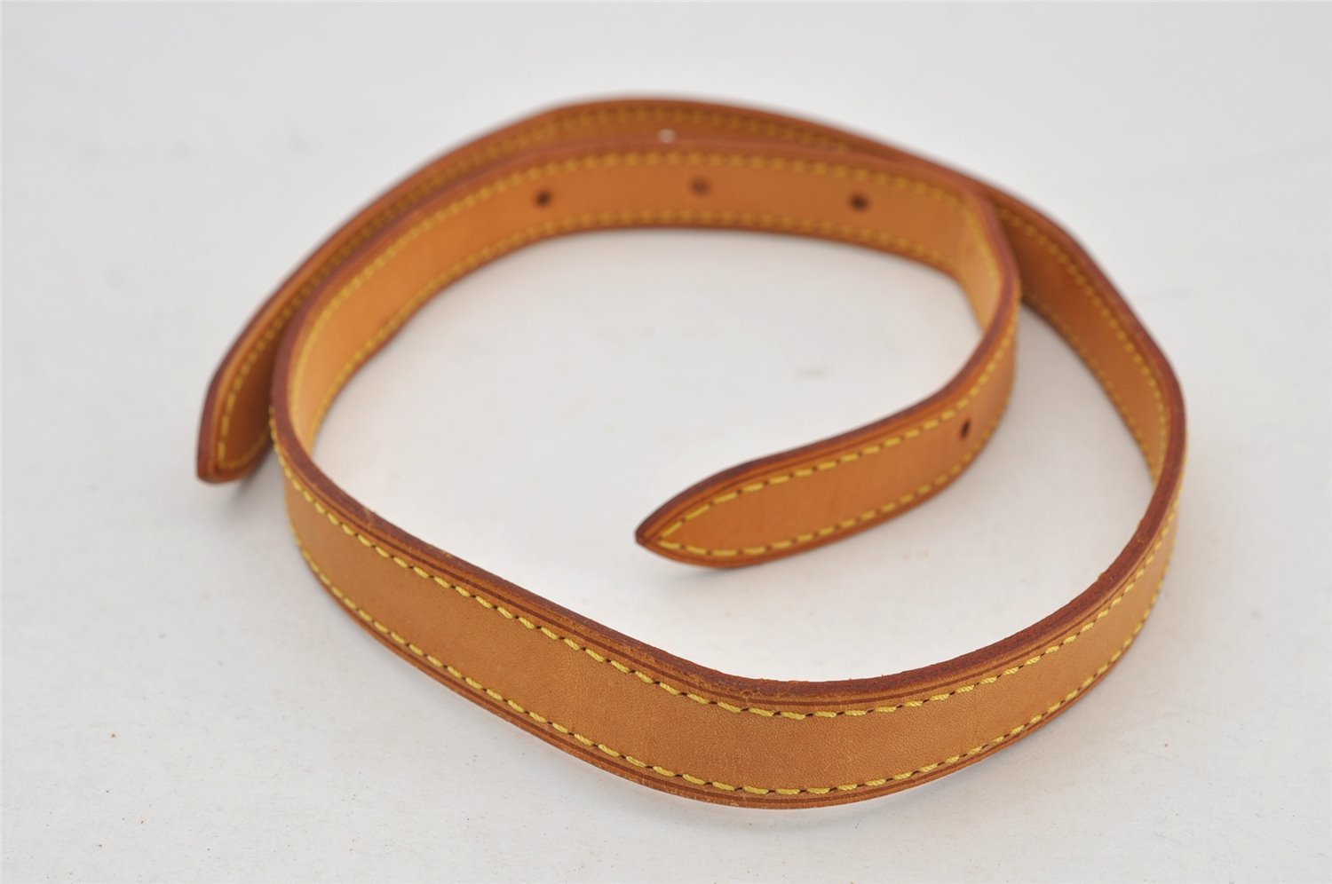 Authentic Louis Vuitton Leather Shoulder Strap For Bucket GM 31.9