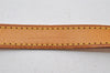 Authentic Louis Vuitton Leather Shoulder Strap For Bucket GM 31.9" Beige 9208I