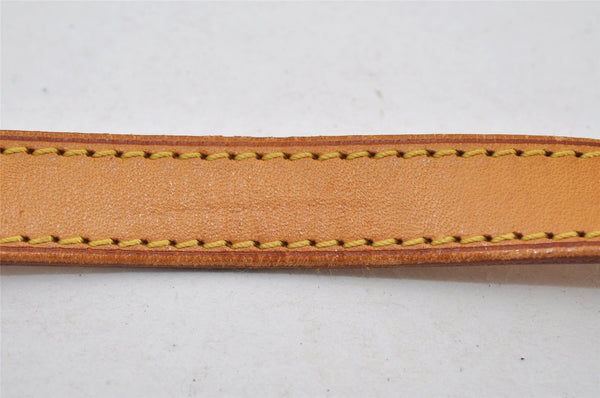 Authentic Louis Vuitton Leather Shoulder Strap For Bucket GM 31.9" Beige 9208I