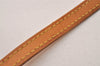 Authentic Louis Vuitton Leather Shoulder Strap Beige 47" LV 9209I