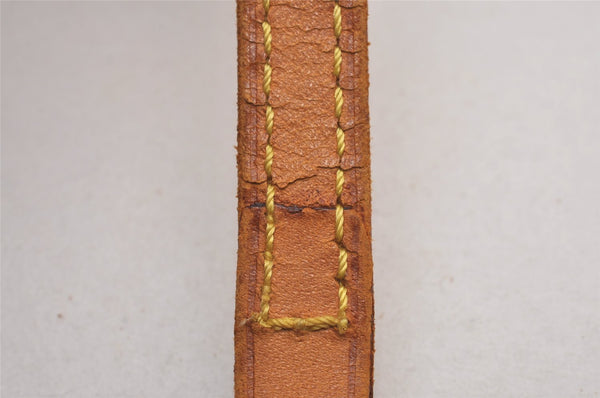 Authentic Louis Vuitton Leather Shoulder Strap Beige 47" LV 9209I