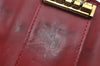 Authentic Louis Vuitton Vernis Multicles 4 Four Hooks Key Case M91976 Red 9209J