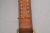 Authentic Louis Vuitton Leather Shoulder Strap Beige 44.7" LV 9210I