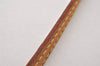 Authentic Louis Vuitton Leather Shoulder Strap Beige 44.7" LV 9210I