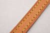 Authentic Louis Vuitton Leather Shoulder Strap Beige 44.7" LV 9210I