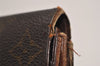 Auth Louis Vuitton Monogram Pochette Porte Monnaie Credit Wallet M61725 LV 9210J