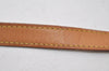 Authentic Louis Vuitton Leather Shoulder Strap For Bucket GM 31.9" Beige 9211I