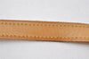 Authentic Louis Vuitton Leather Shoulder Strap For Bucket GM 31.9" Beige 9211I