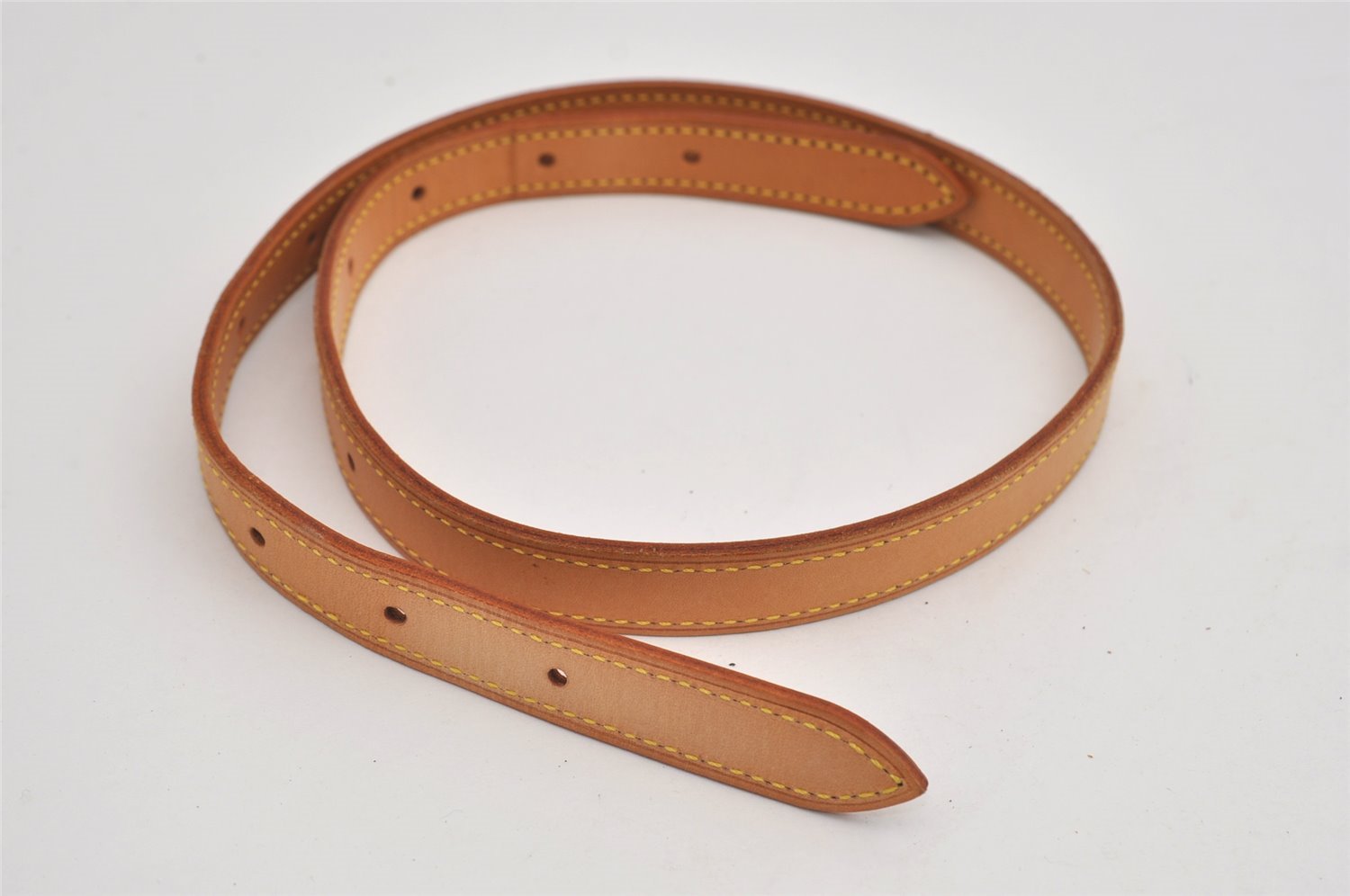 Authentic Louis Vuitton Leather Shoulder Strap For Bucket GM 31.9