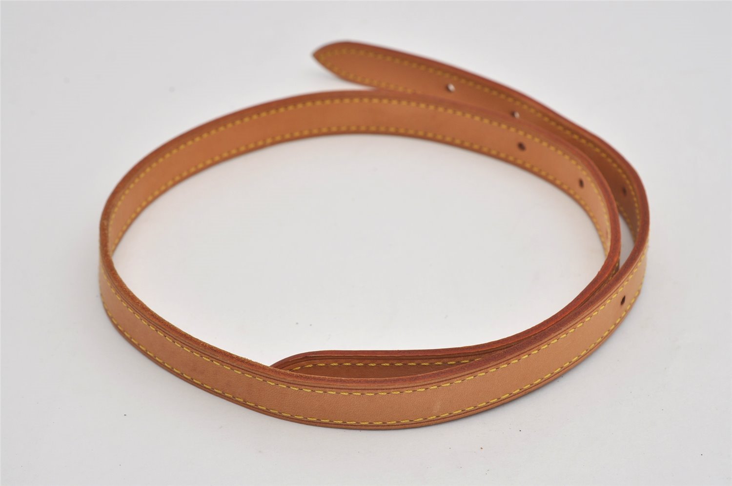 Authentic Louis Vuitton Leather Shoulder Strap For Bucket GM 31.9