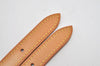 Authentic Louis Vuitton Leather Shoulder Strap For Bucket GM 31.9" Beige 9212I