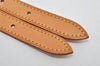 Authentic Louis Vuitton Leather Shoulder Strap For Bucket GM 31.9" Beige 9212I