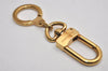 Authentic Louis Vuitton Charm Key Chain Anokre Gold M62698 LV 9212J