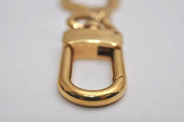 Authentic Louis Vuitton Charm Key Chain Anokre Gold M62698 LV 9212J