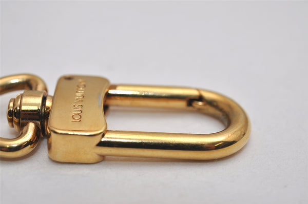 Authentic Louis Vuitton Charm Key Chain Anokre Gold M62698 LV 9212J