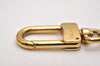 Authentic Louis Vuitton Charm Key Chain Anokre Gold M62698 LV 9212J