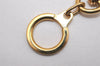 Authentic Louis Vuitton Charm Key Chain Anokre Gold M62698 LV 9212J