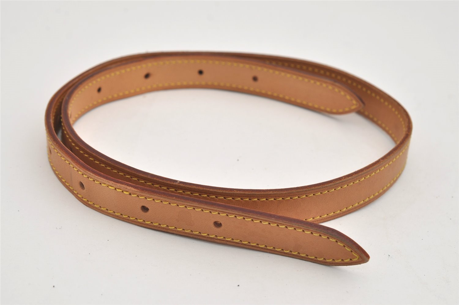 Authentic Louis Vuitton Leather Shoulder Strap For Bucket GM 31.9