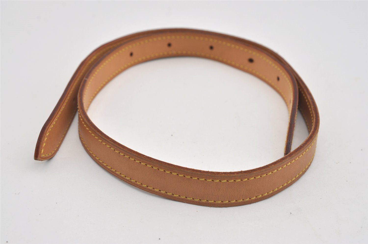 Authentic Louis Vuitton Leather Shoulder Strap For Bucket GM 31.9