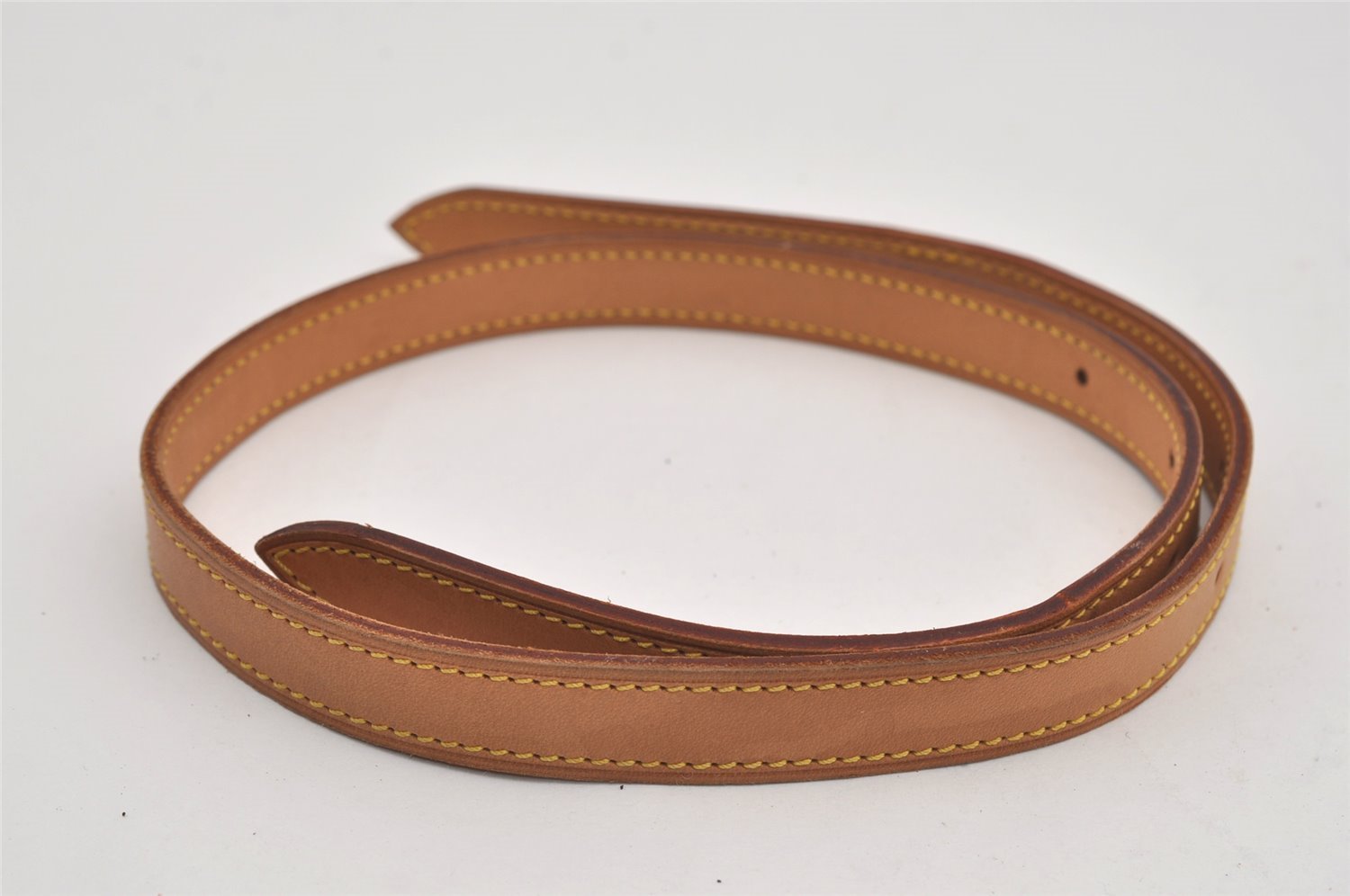 Authentic Louis Vuitton Leather Shoulder Strap For Bucket GM 31.9