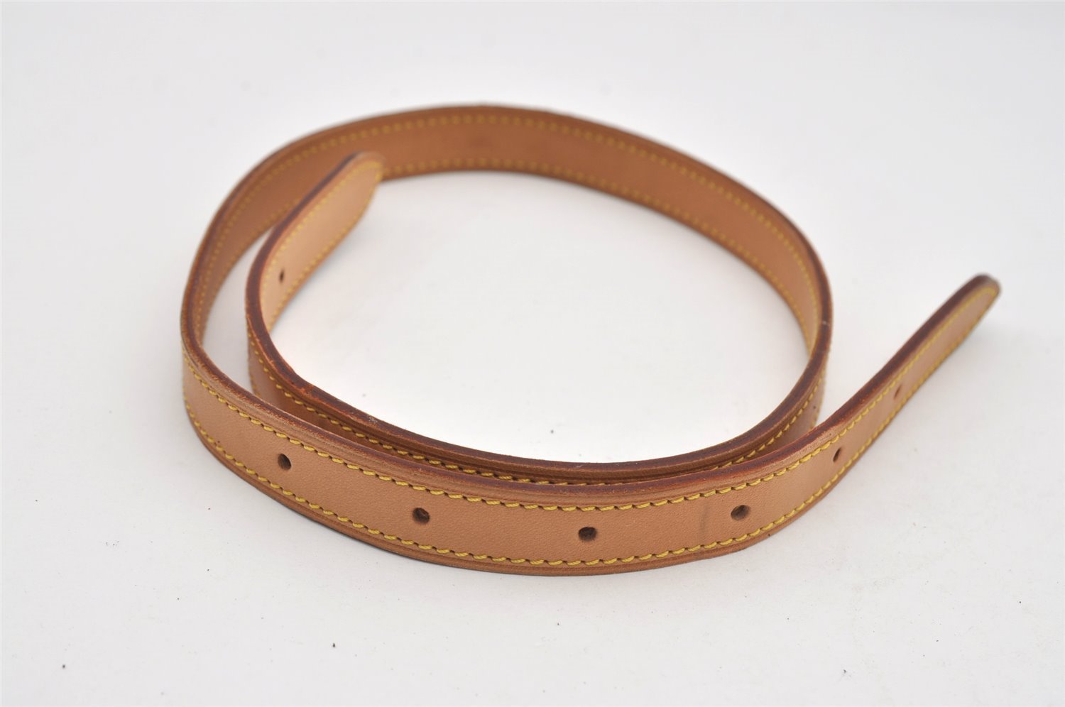 Authentic Louis Vuitton Leather Shoulder Strap For Bucket GM 31.9