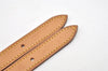 Authentic Louis Vuitton Leather Shoulder Strap For Bucket GM 31.9" Beige 9213I