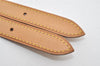 Authentic Louis Vuitton Leather Shoulder Strap For Bucket GM 31.9" Beige 9213I