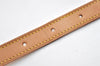 Authentic Louis Vuitton Leather Shoulder Strap For Bucket GM 31.9" Beige 9213I